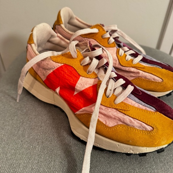 New Balance 327 'Vintage Worn Pack - Golden Hour Dust Blue' - Two Tone - Picture 11 of 13